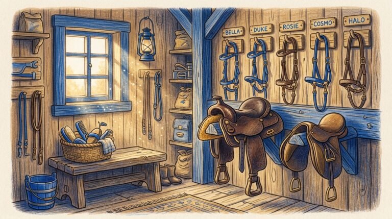 How to Organize a Tack Room