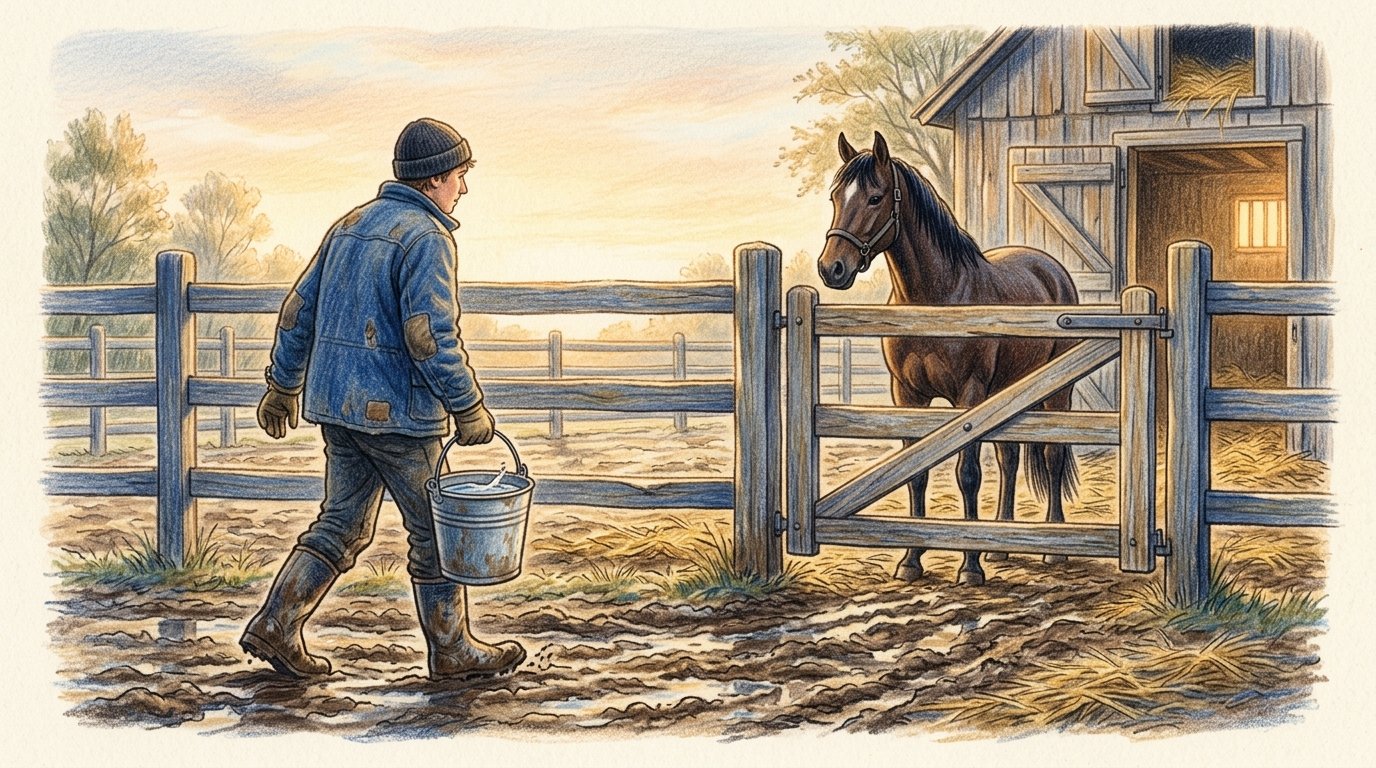 Barn Chore Schedule for Horse Owners