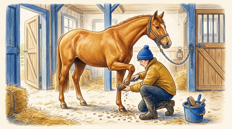 How to Pick Out a Horse Hoof the Right Way